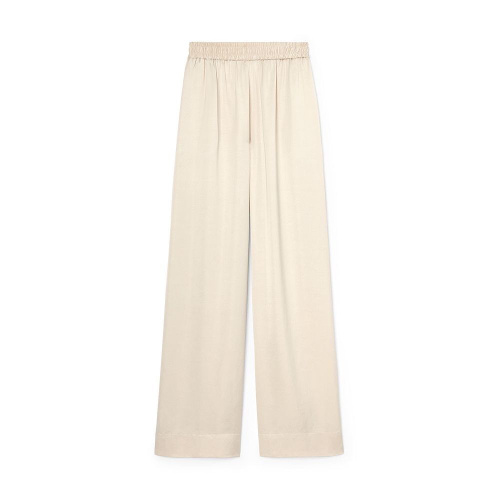 ESSE Gathered Pants In Champagne, Size AU12