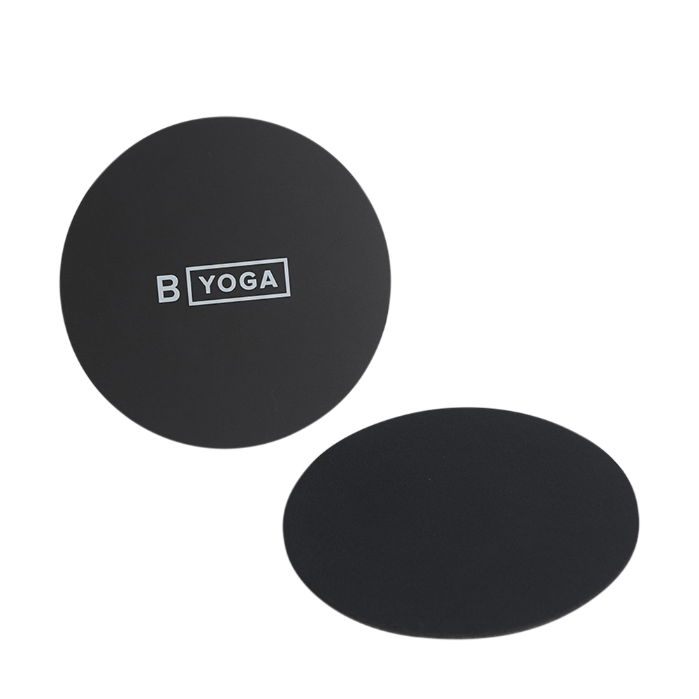 B Yoga Strength Sliders In Black