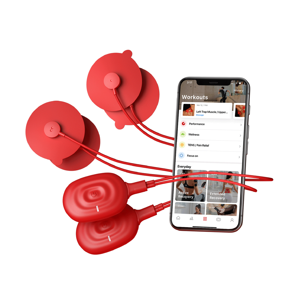 Therabody Powerdot 2.0 Duo In Red