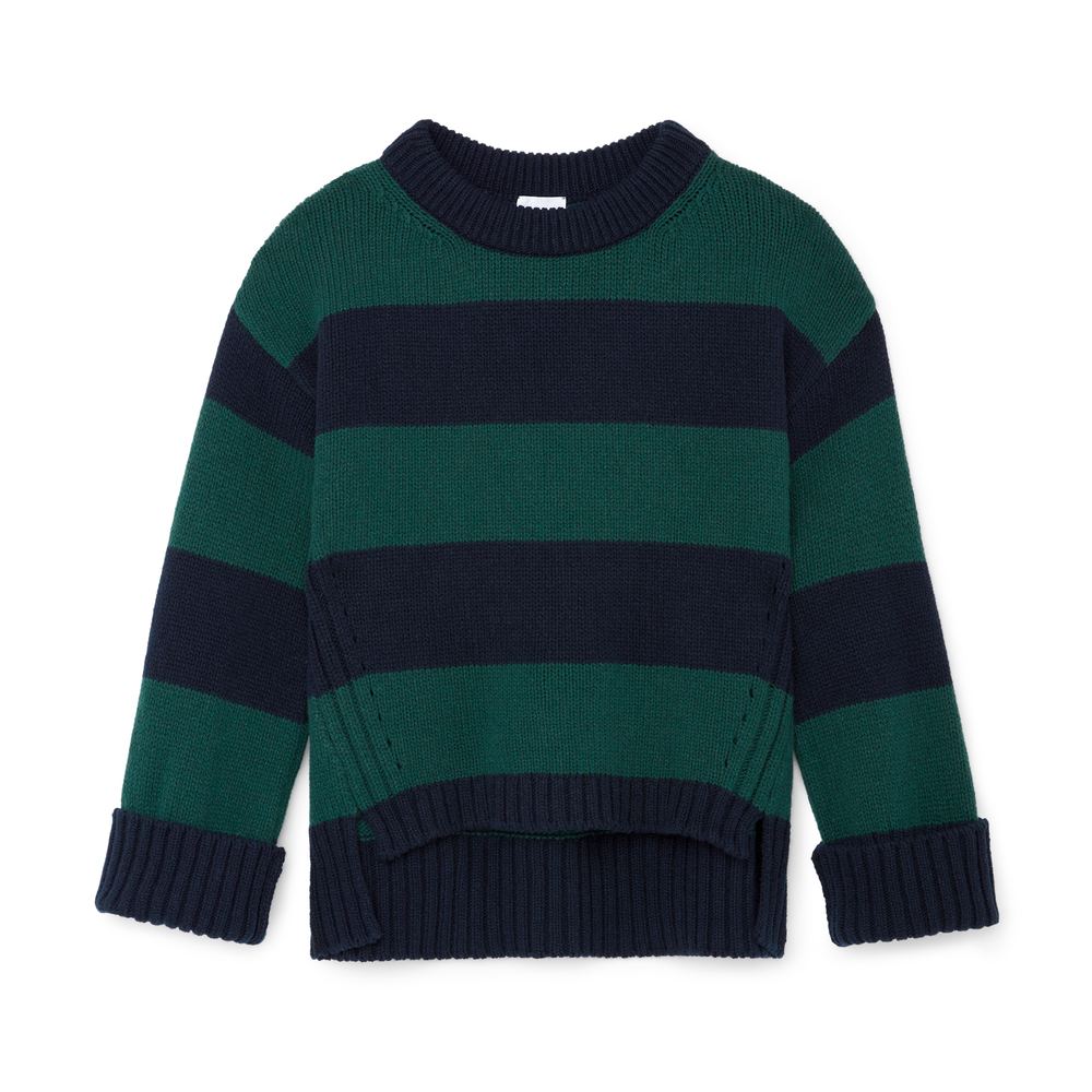 G. Label by goop Liu Rugby-Stripe Sweater | goop