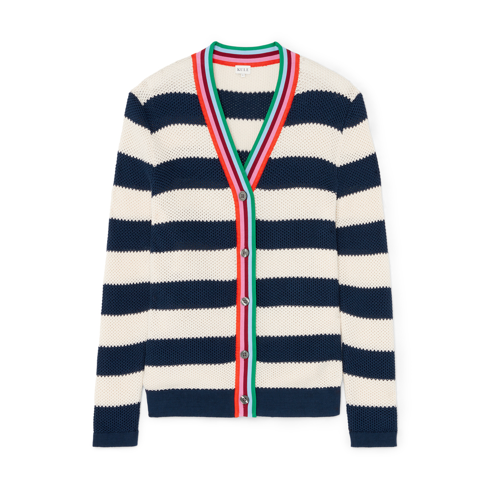 Kule The Check Please Cardigan Sweater