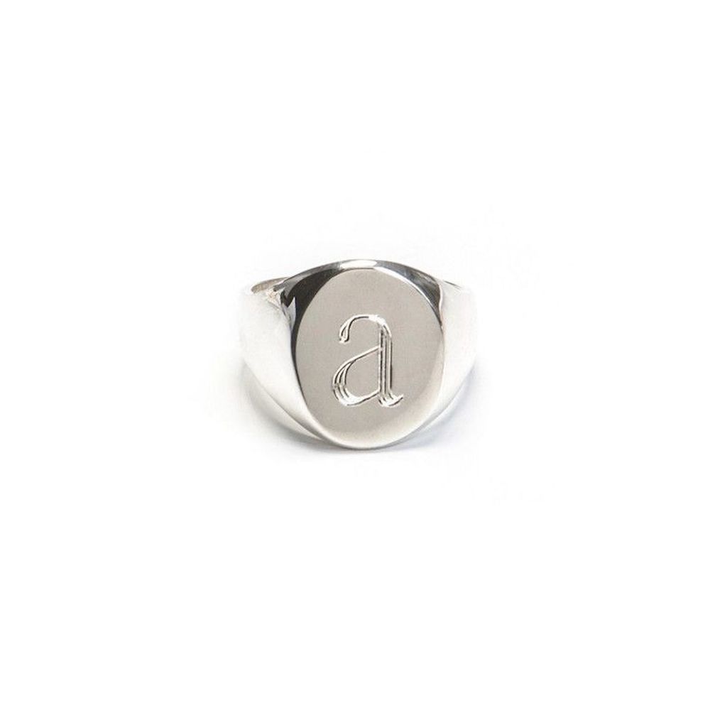 Sarah Chloe Lana Pinky Ring In Silver, Size 5