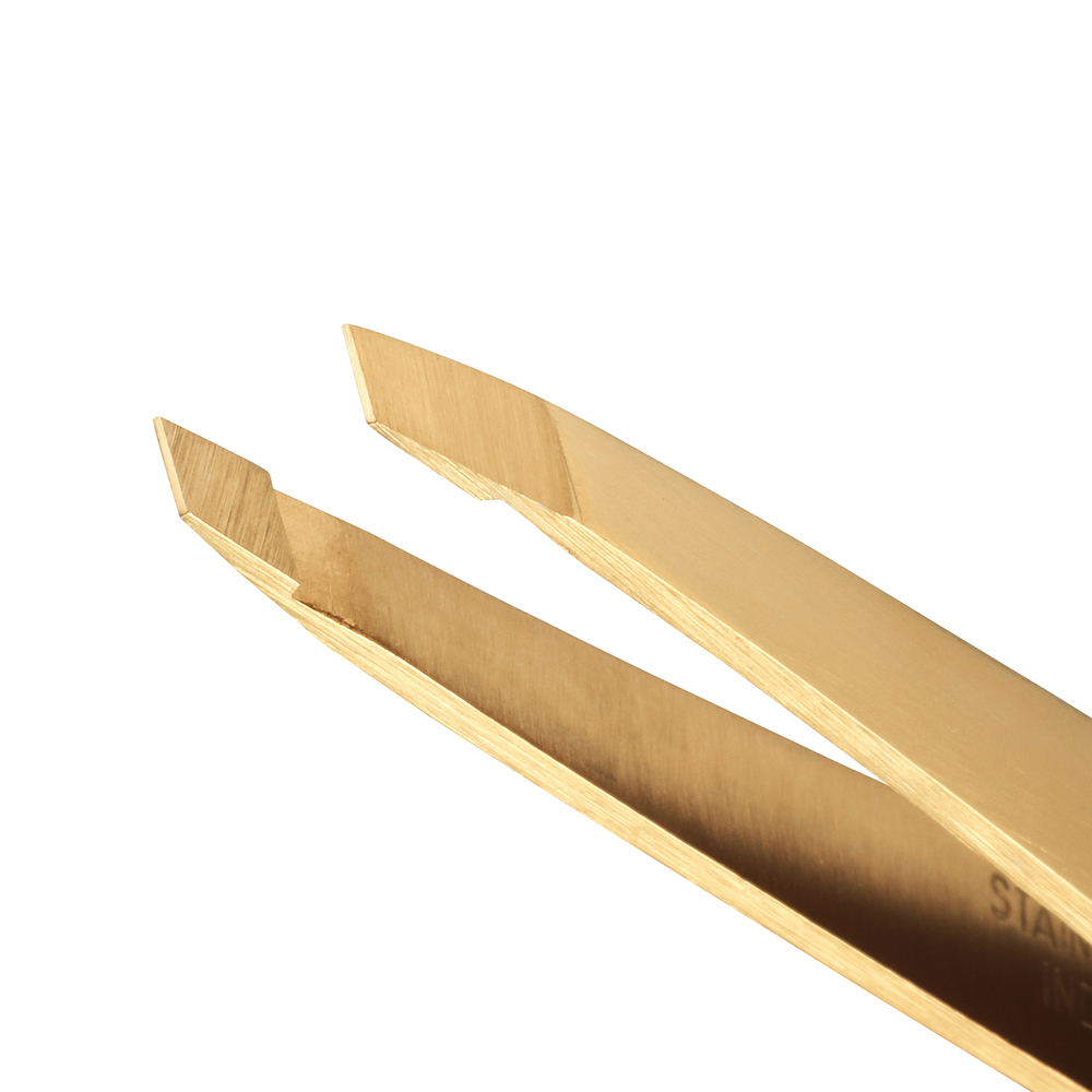 Tweezerman Ultra-Precision Slant Tweezer In Gold