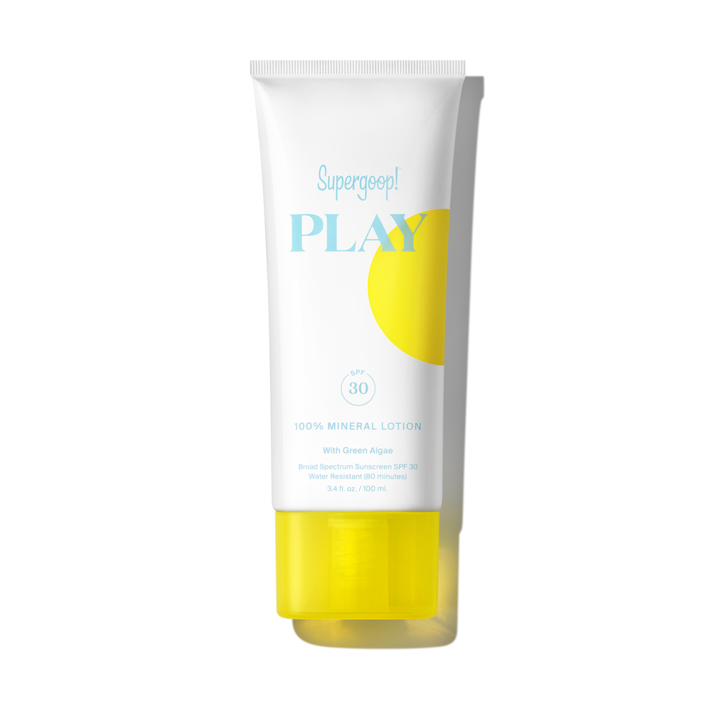 Supergoop Play 100% Mineral Lotion SPF 30 With Green Algae