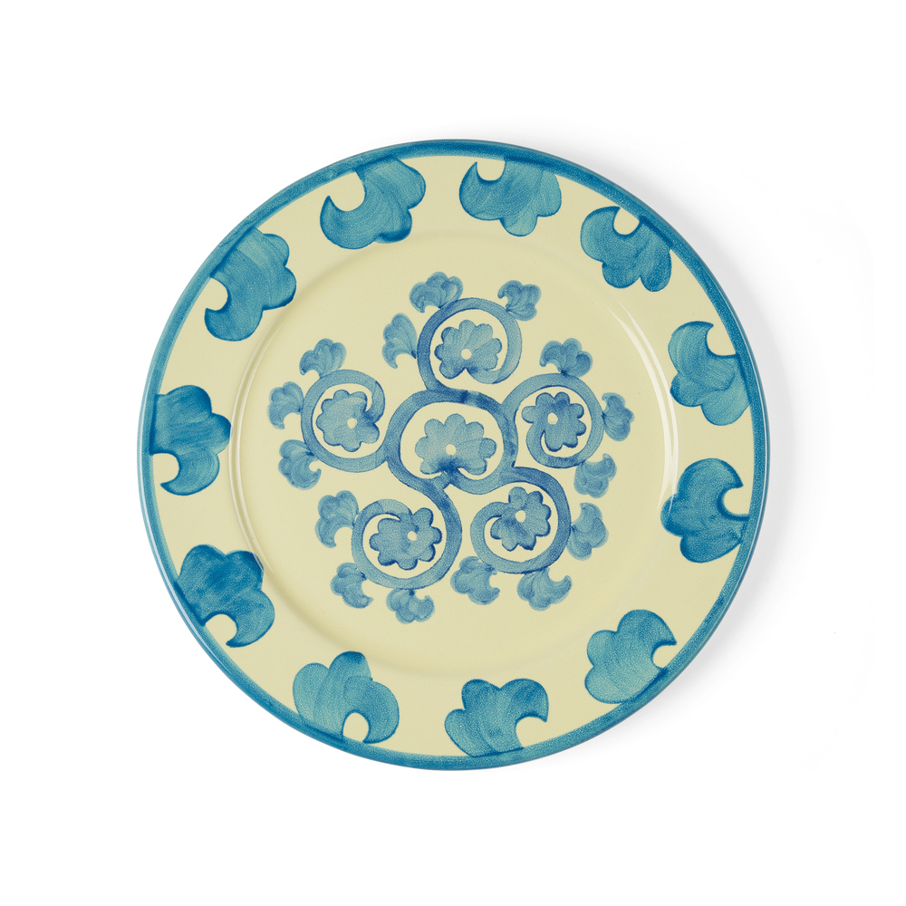 EMPORIO SIRENUSE FLOWER CHARGER PLATE