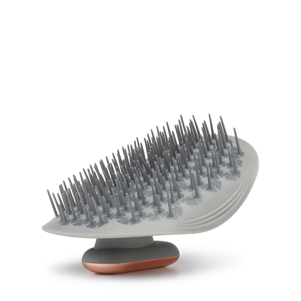 Manta Pulse Hair & Scalp Brush In Grey
