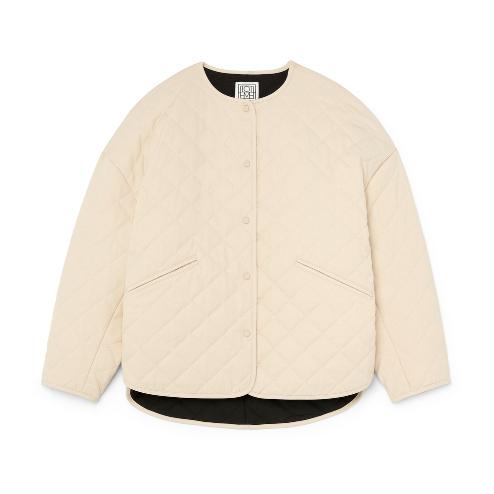 Toteme Quilted Cotton Canvas Jacket | goop