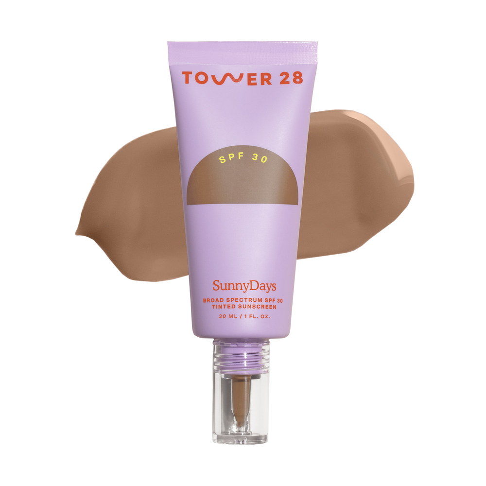Tower 28 Beauty Sunnydays SPF 30 Tinted Sunscreen Foundation In Shade 45 Silver Lake