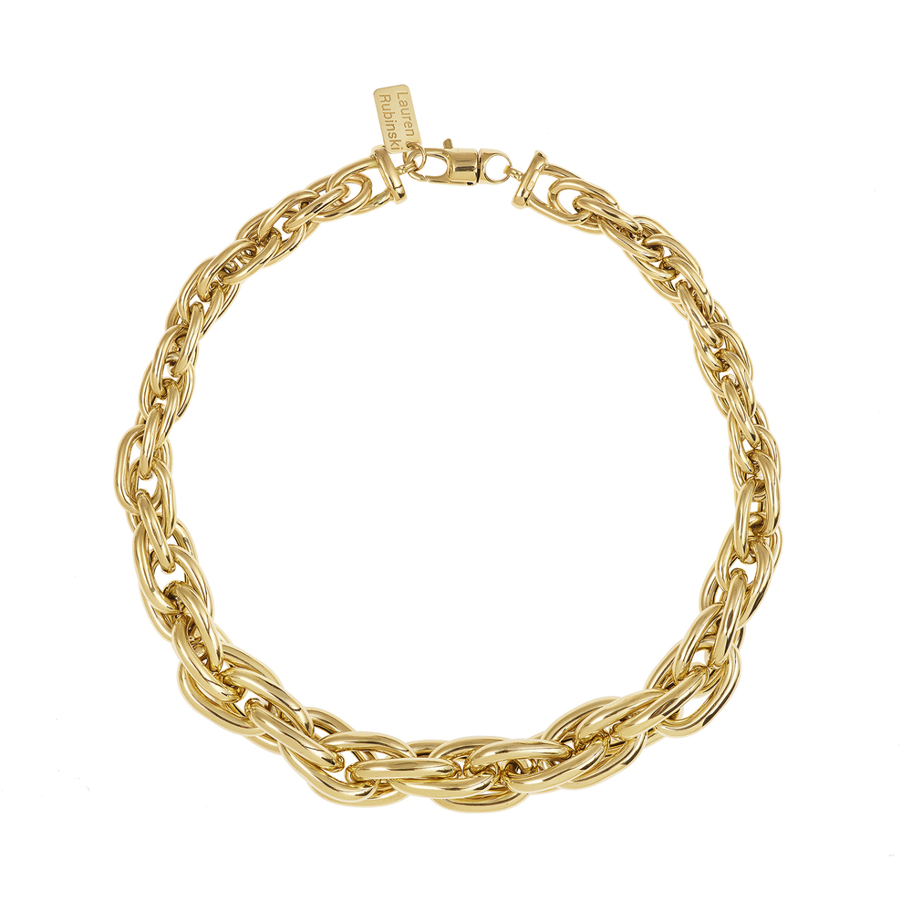 Lauren Rubinski 14-Karat Yellow-Gold Medium Chain Necklace