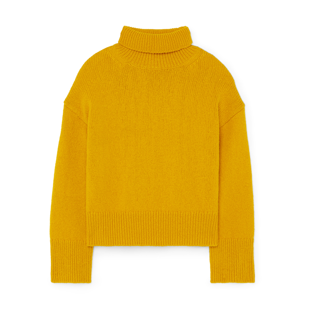 Alex Mill Betty Turtleneck Sweater In Gold