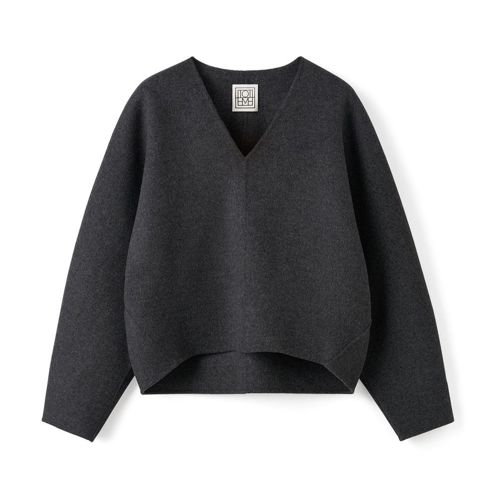 Toteme Double Wool Cashmere Pullover | goop