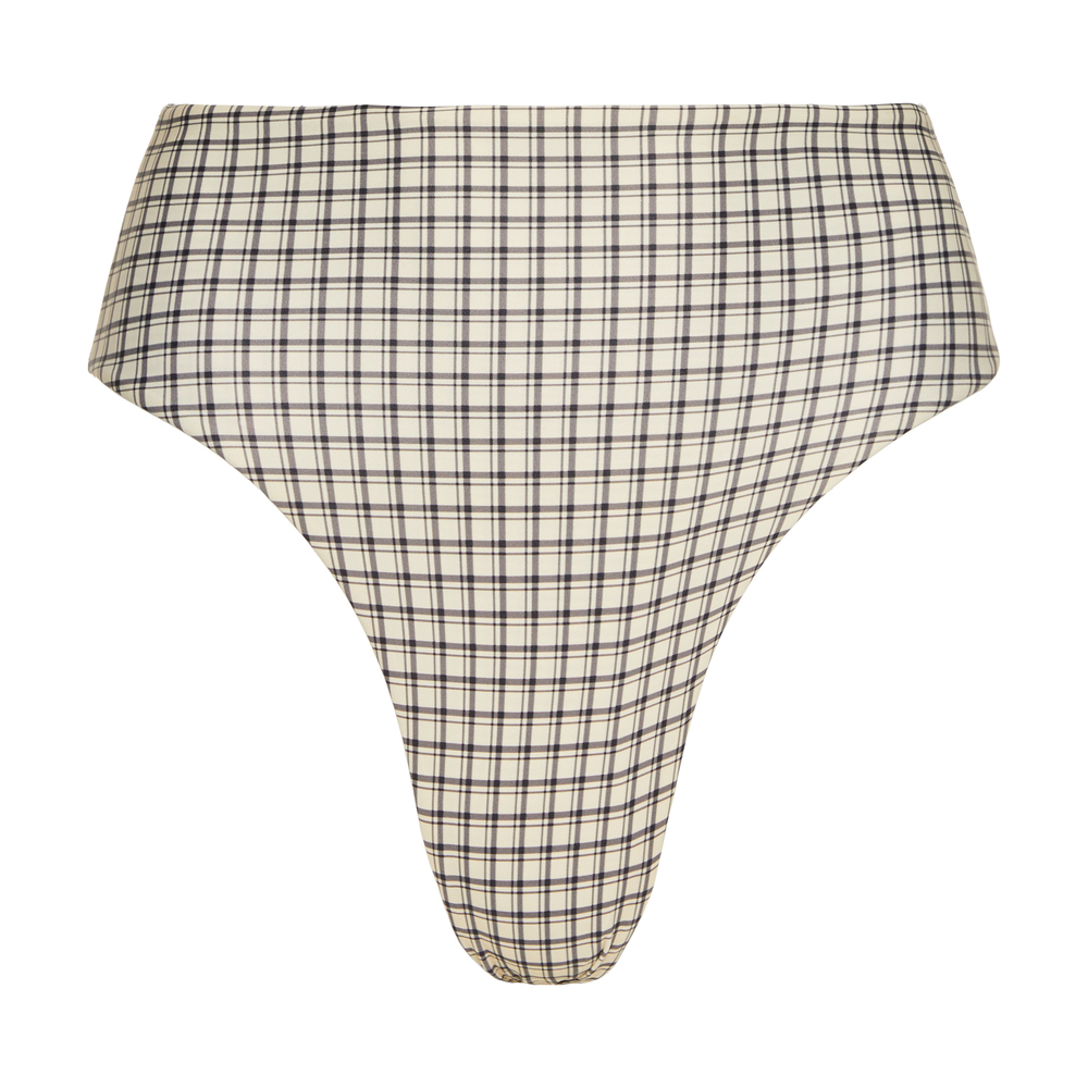 St. Agni High-waisted Bottoms In Bijou Check