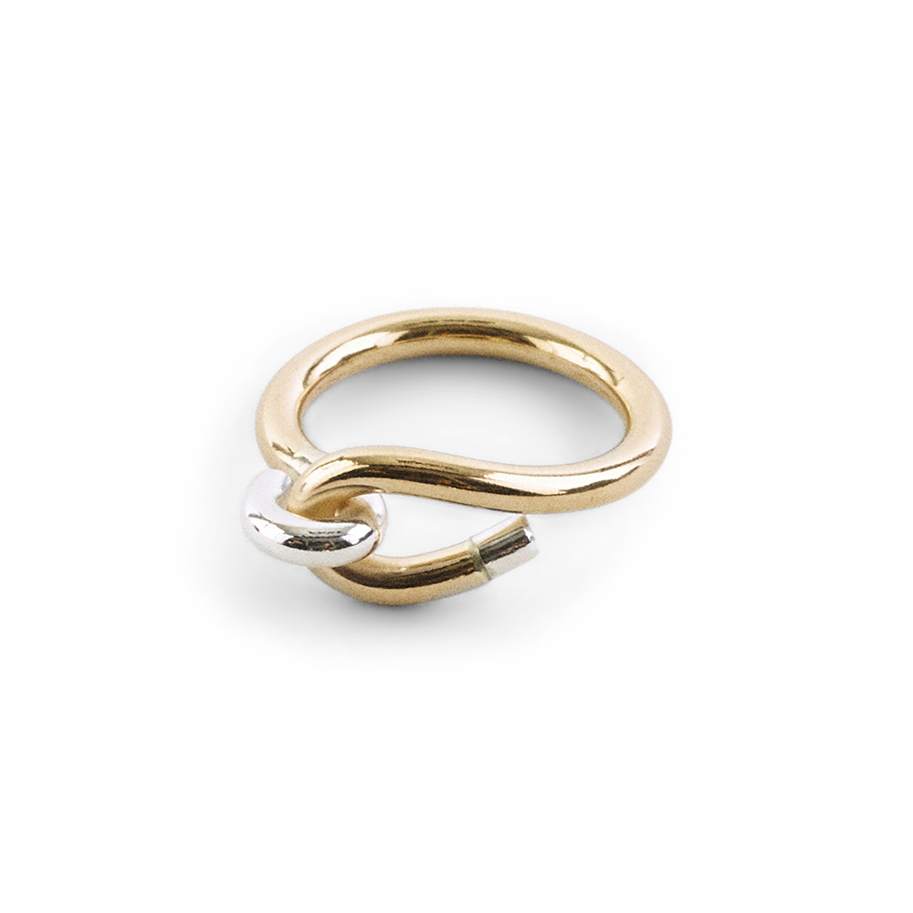 Annika Inez Latch Ring In 14k Gold Filled