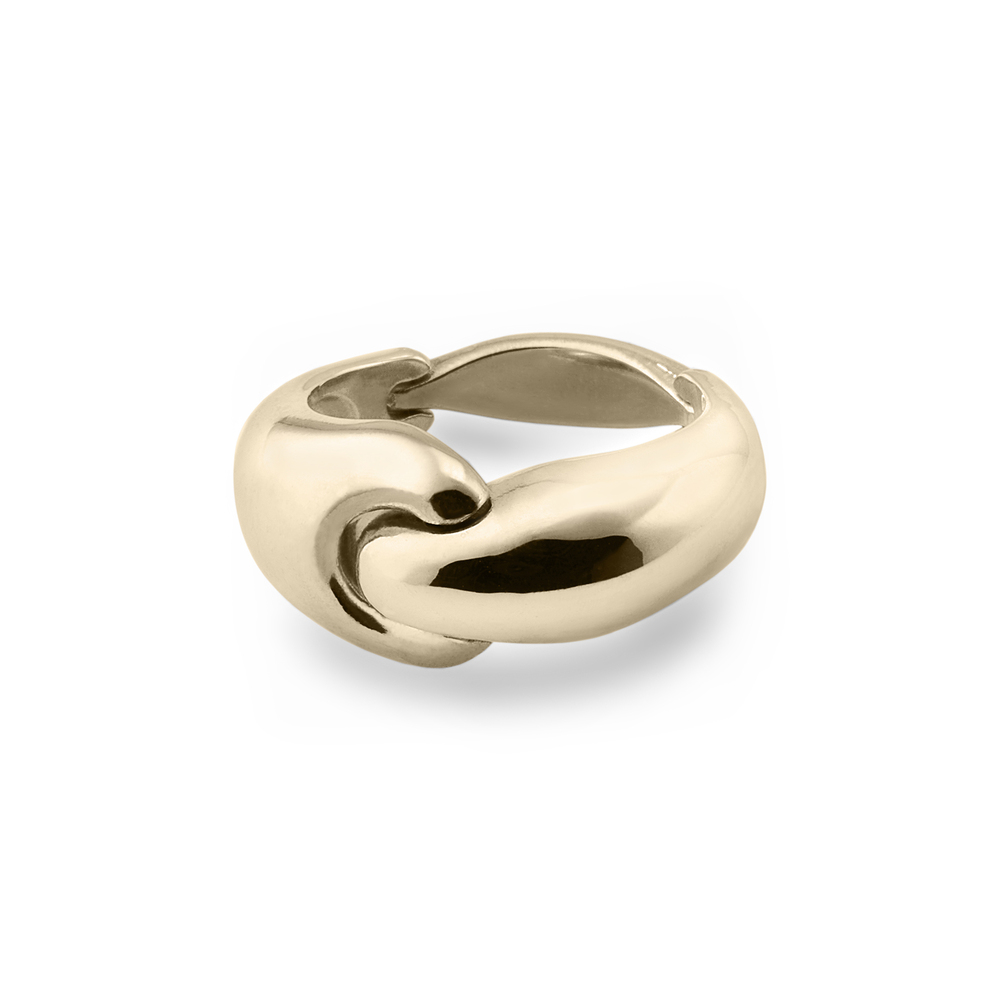 Annika Inez Linked Ring In Vermeil Sterling Silver