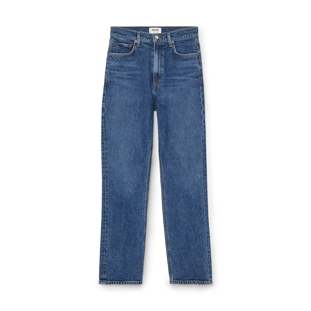 AGOLDE High-Rise Stovepipe Jeans In Aspire, Size 31
