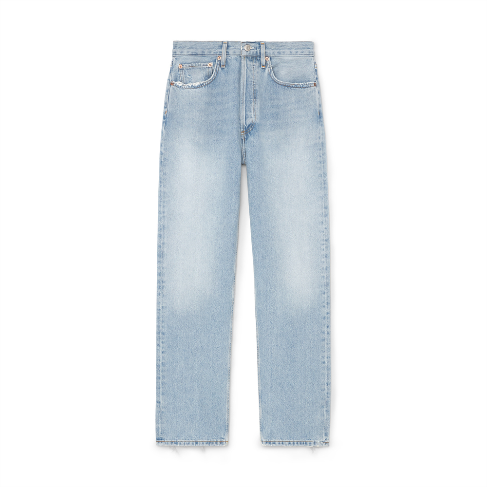AGOLDE ’90S Pinch-Waist Jeans In Focus, Size 24