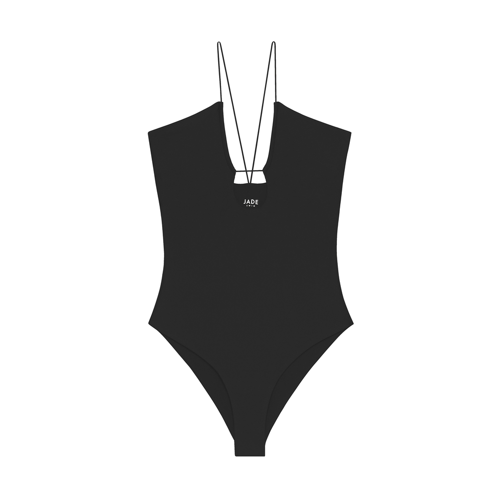 Jade Swim Micro Naomi One Piece Swimsuit In Black | ModeSens