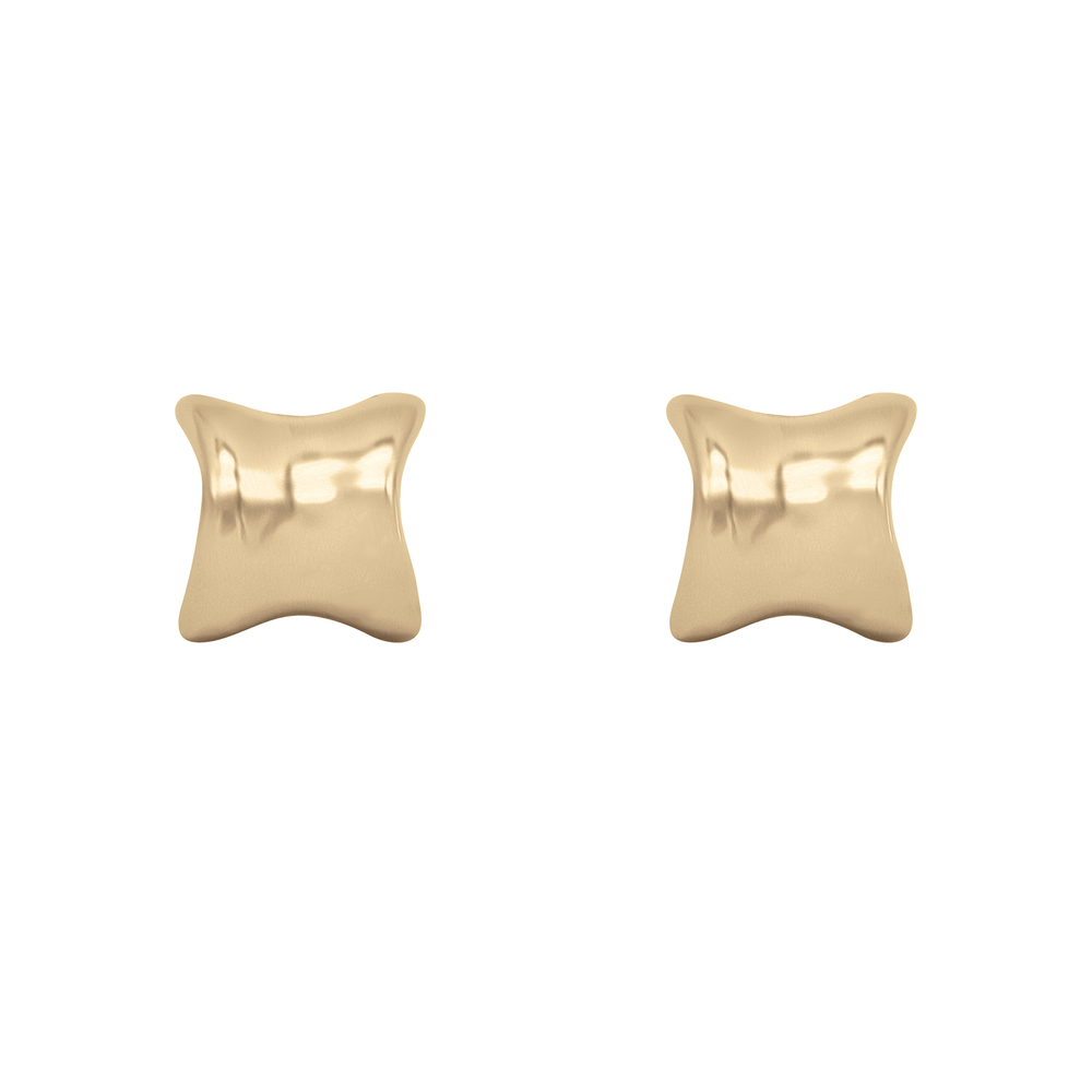 Shop Sapir Bachar Gold Wadi Earrings In 24k Gold Plated Sterling Silver