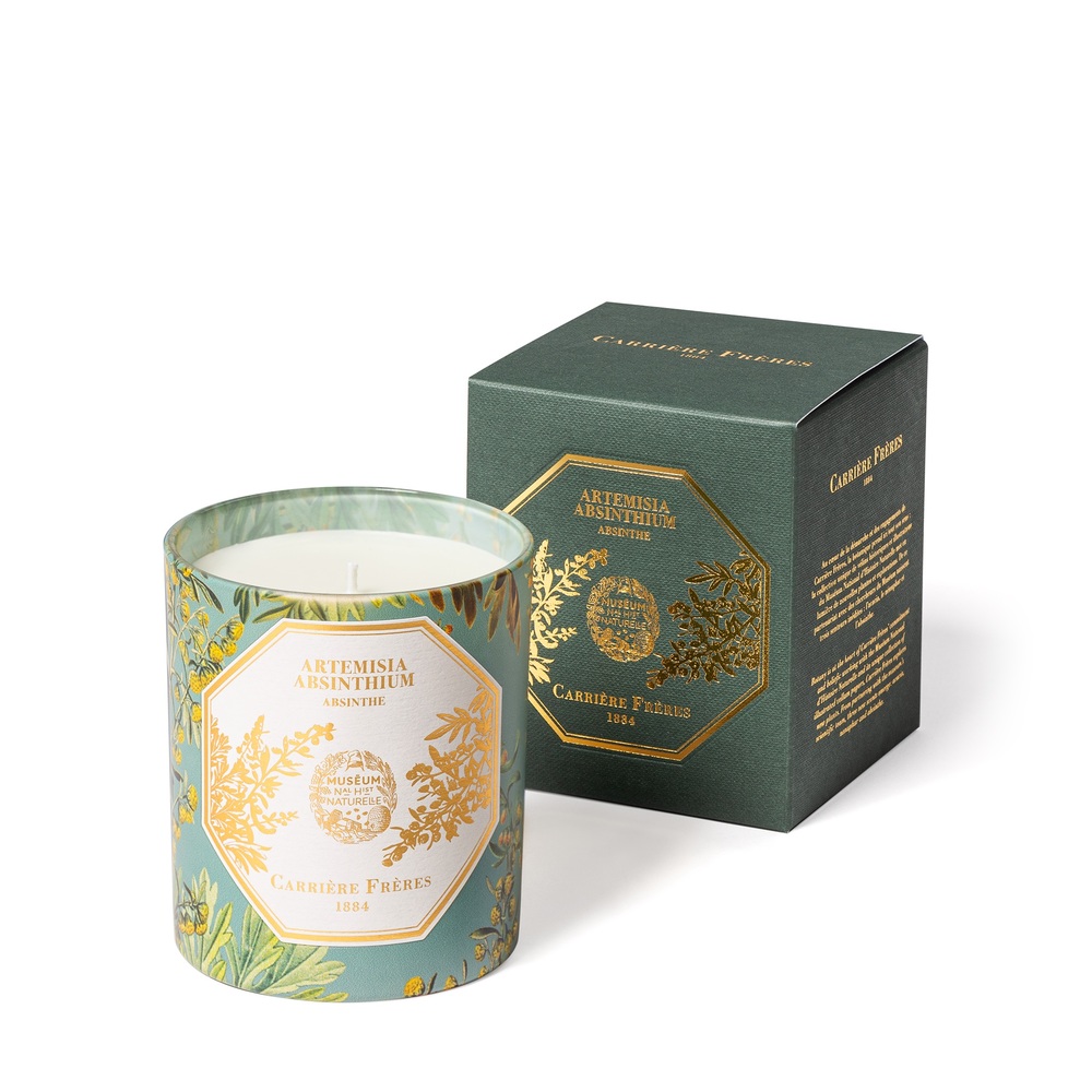 Carrière Frères Absinthe Candle In Artemisia Absinthium