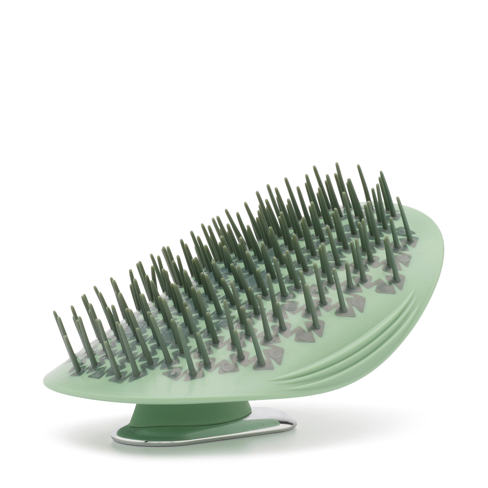 Manta Hairbrush In Serene Green