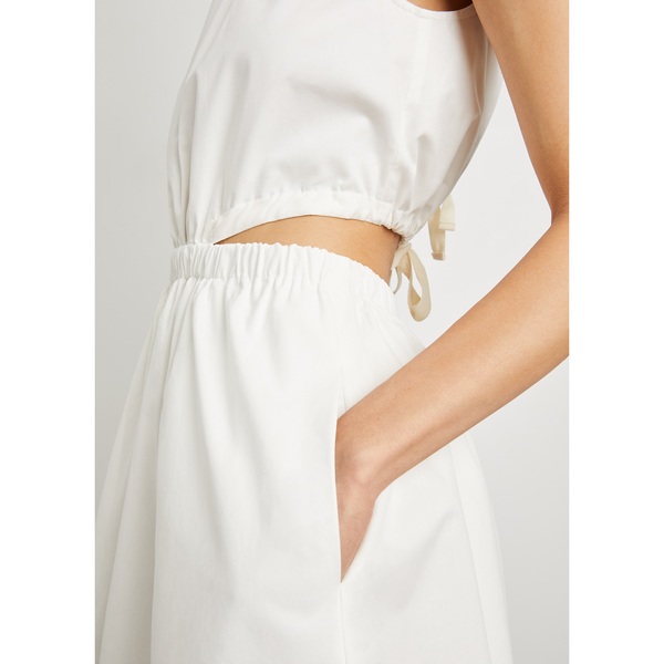 Proenza Schouler White Label Poplin Cut Out Midi Dress