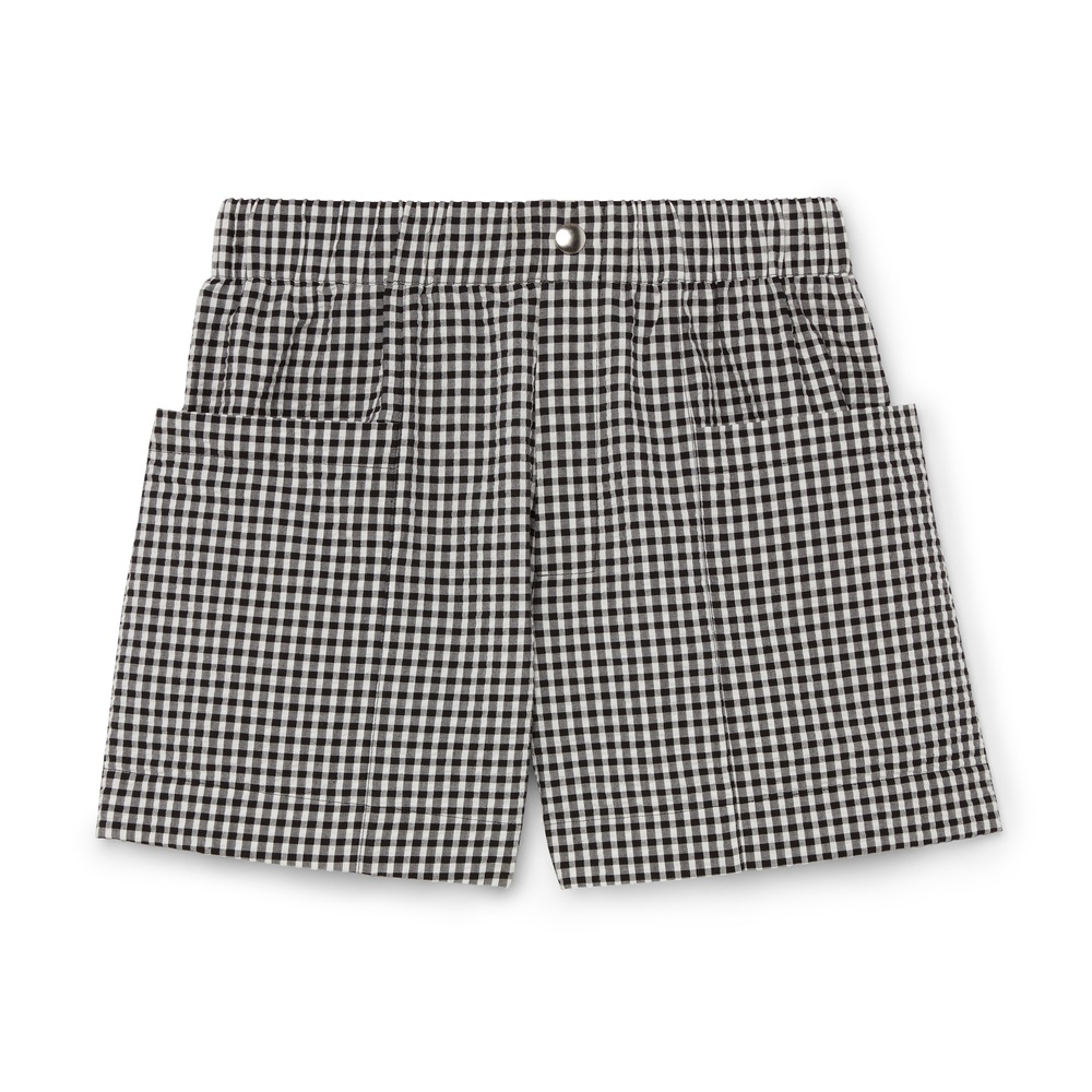 Black and deals white gingham shorts