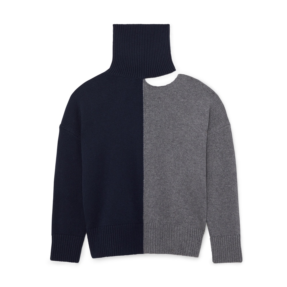 R+D.LAB Città Colour-Block Wool and Cashmere-Blend Cushion for Men