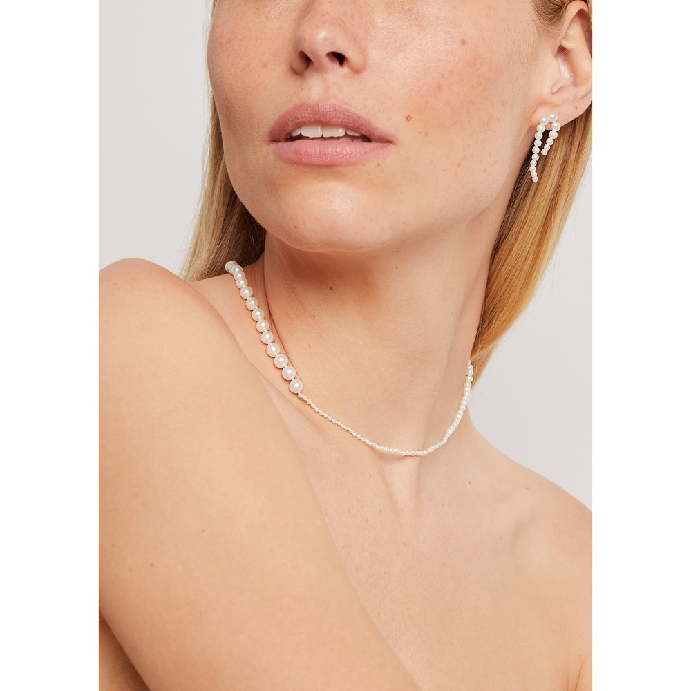 Sophie Bille Brahe Petite Peggy Necklace In 14K Gold Filled/Freshwater Pearl