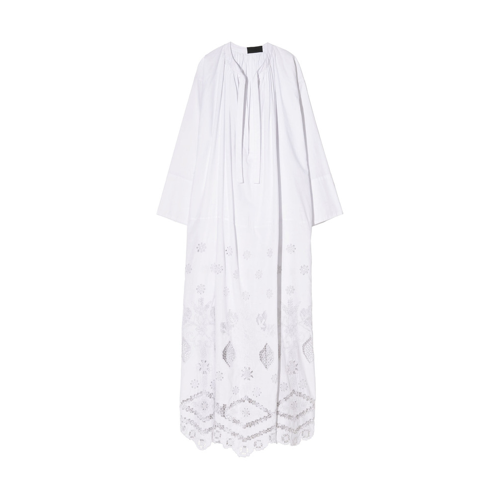 Nili Lotan Nelya Dress In White