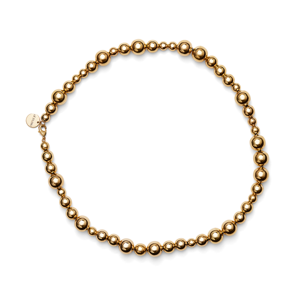 Lie Studio The Elly Necklace In 18k Gold Plated