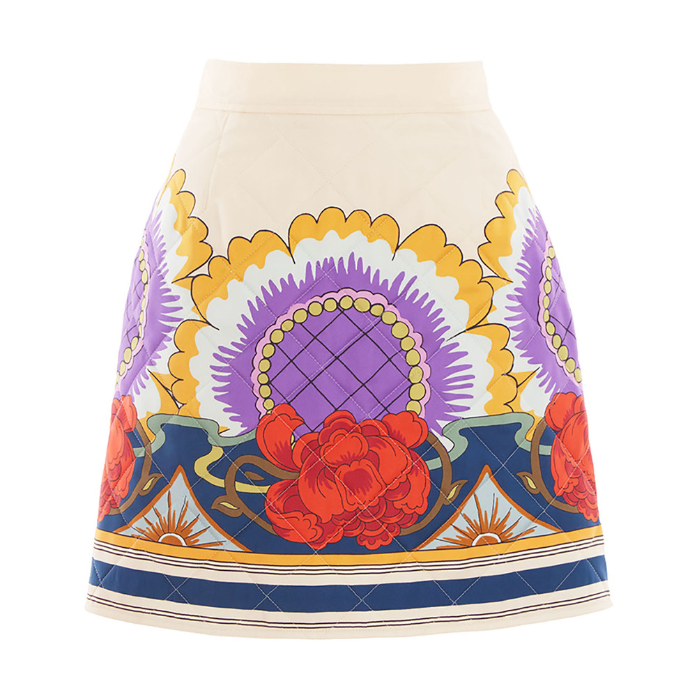 La DoubleJ Edie Skirt In Foulard Liberty (Piazzato), X-Small