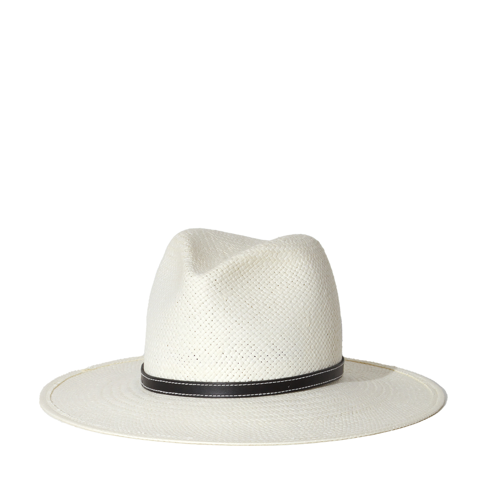 Janessa Leone Rhodes Packable Hat In Bleach