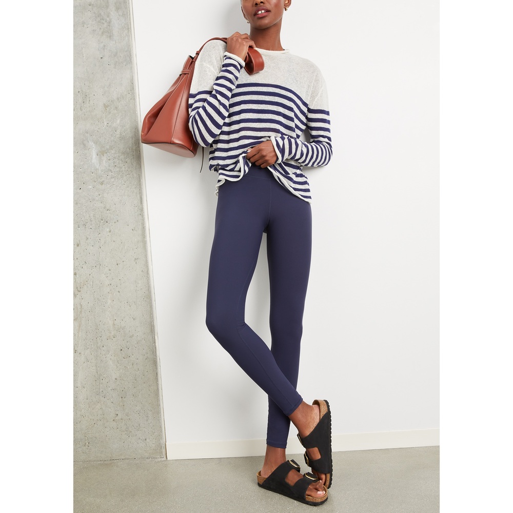 The Upside Peached High-Rise Pants In Navy, Small