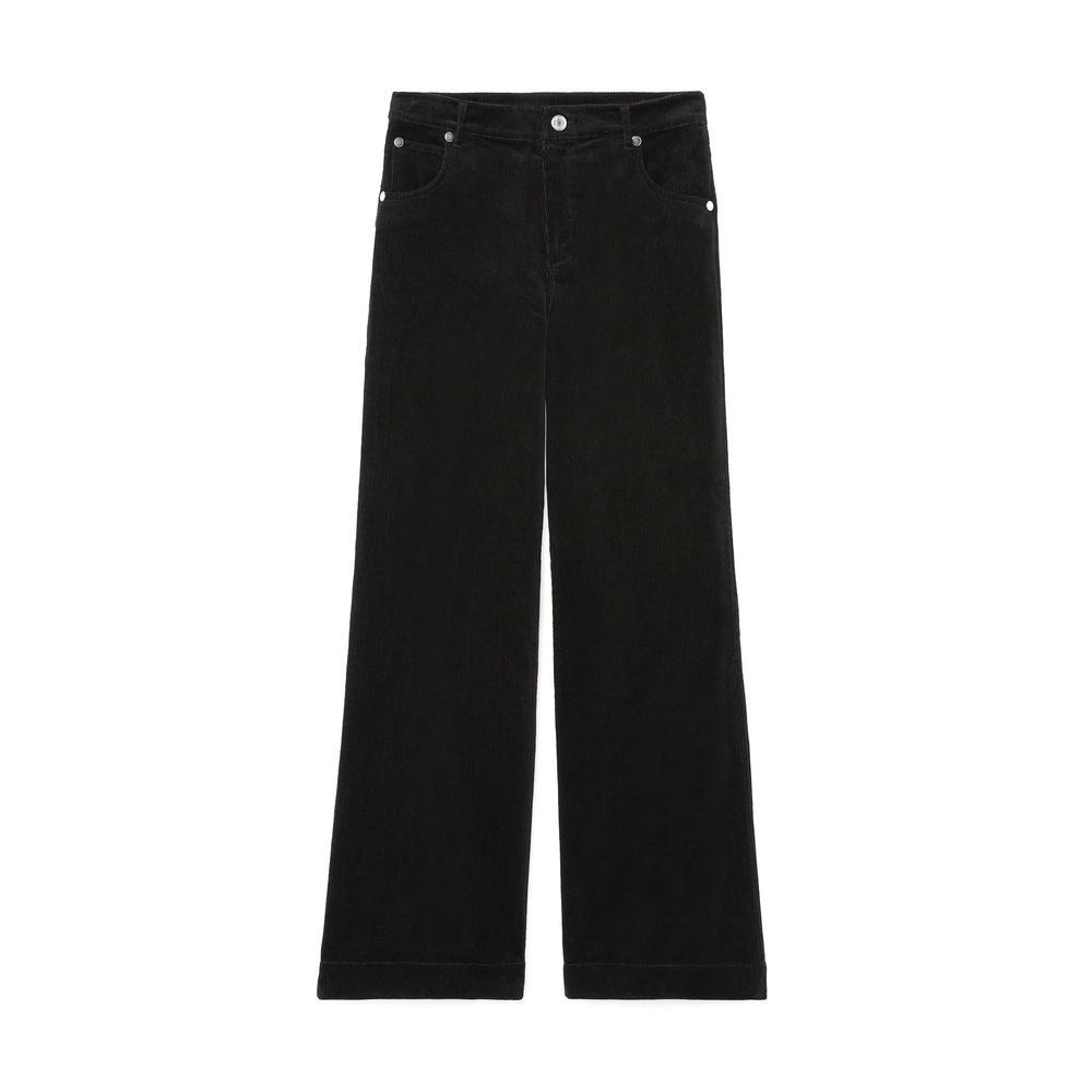 Staud Grayson Pants In Black, Size 12