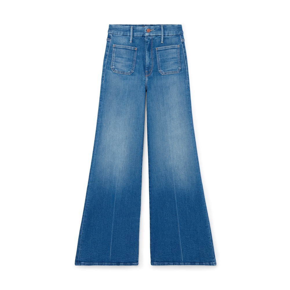 Shop Mother The Patch Pocket Roller Jeans In Eager Beaver