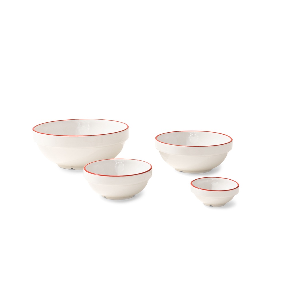 Made In Mise En Place Bowls, Set Of 4 In Red