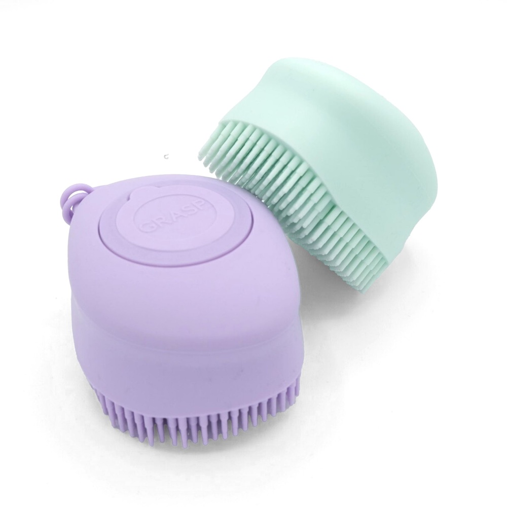 Grasp Pebbl Bath Time Cleansing Brush Duo In Assorted Colors