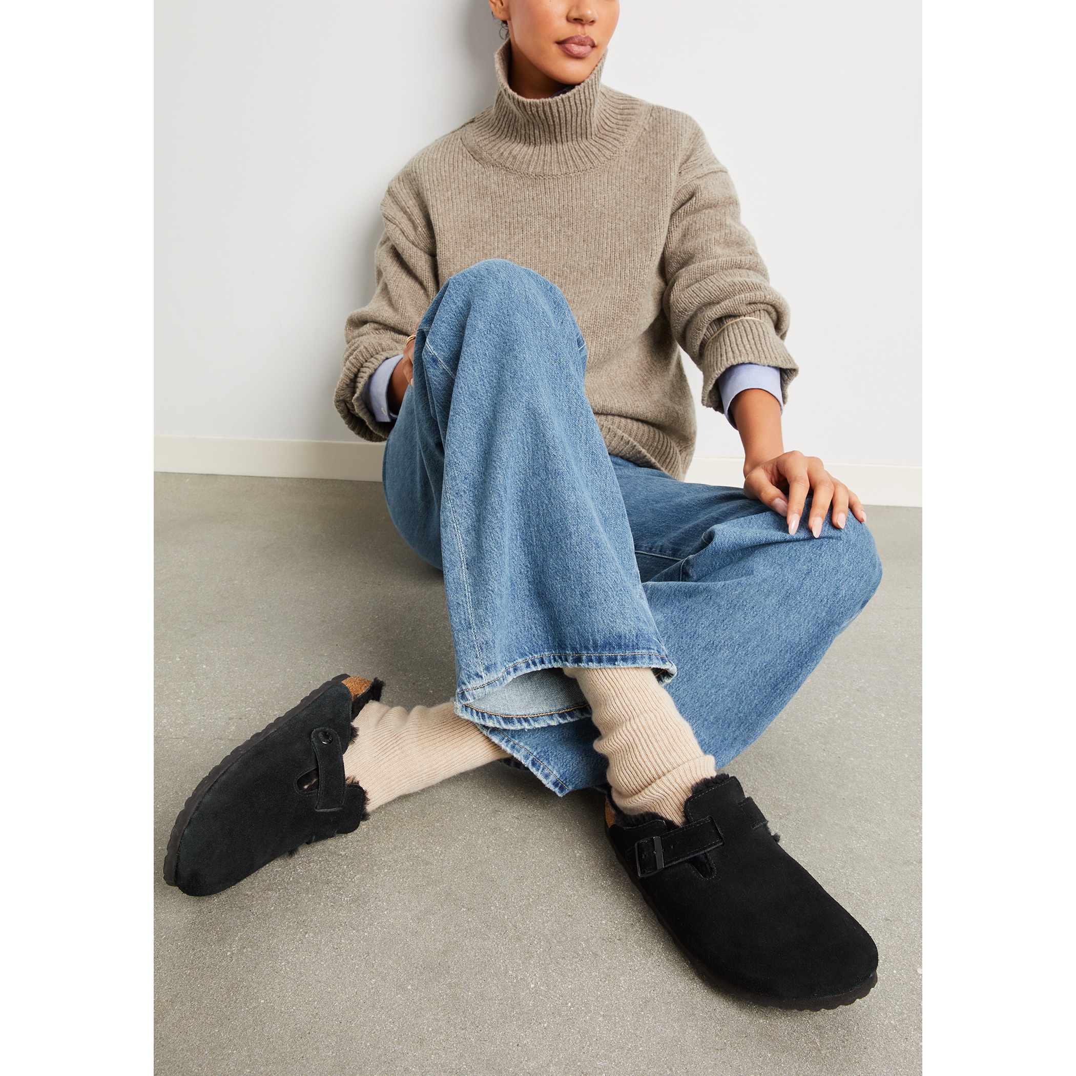 Birkenstock ☆ made in Germany Boston Shearling Clogs BIRKENSTOCK-1001140-BOSTON-