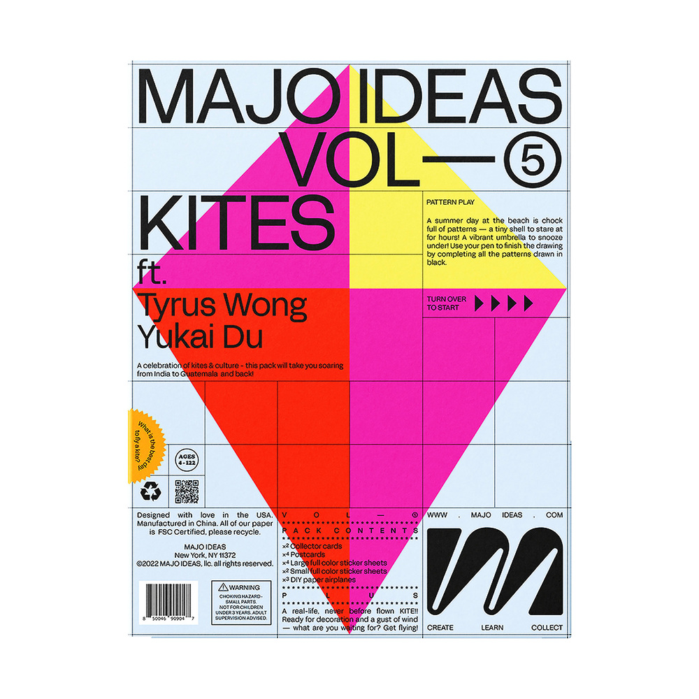 Majo Ideas Kites Kit In Assorted