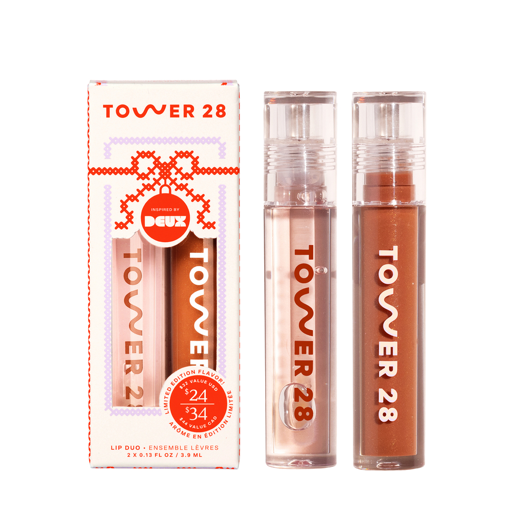 Tower 28 Beauty Lip Drip Duo In Shade Assorted 1