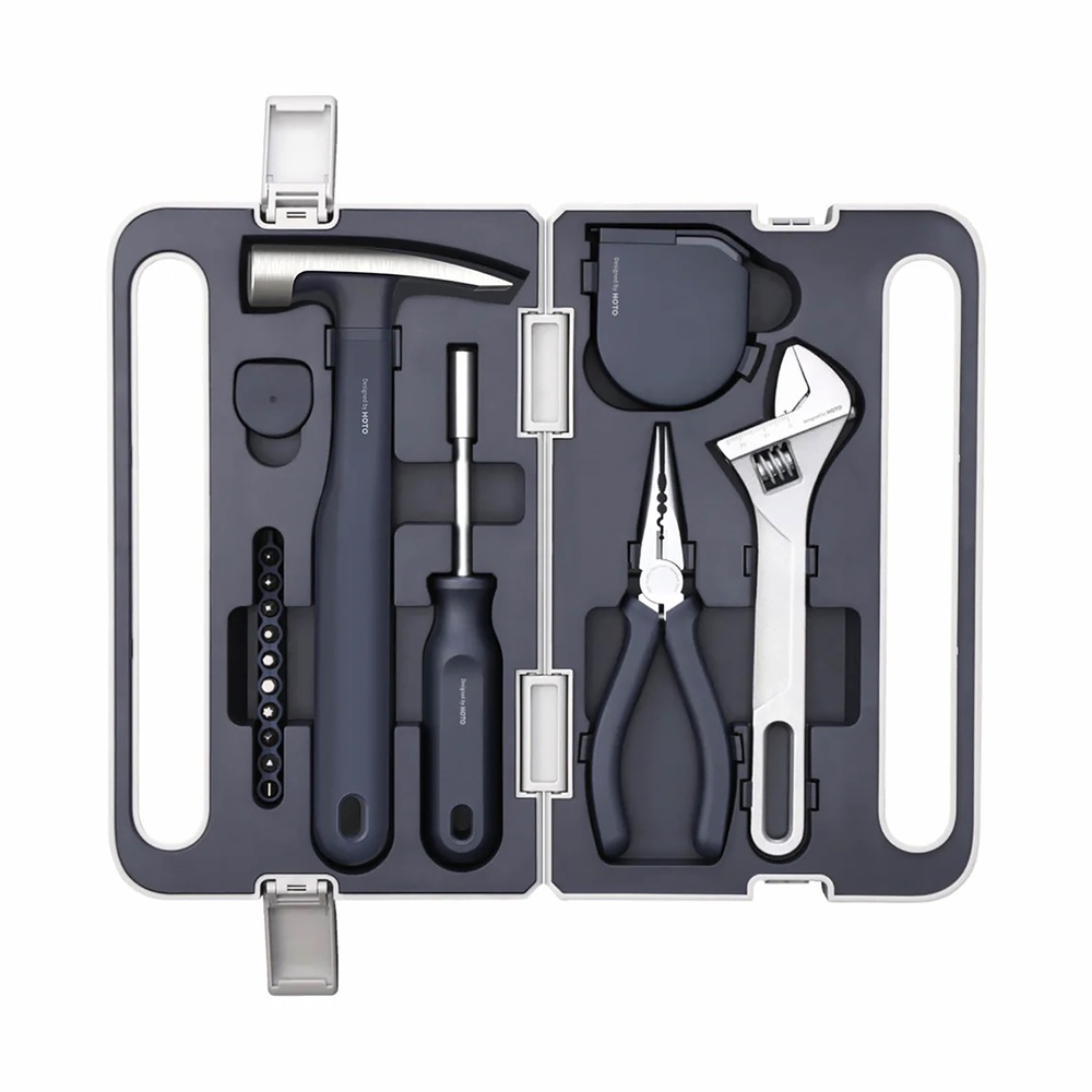 HOTO Hand Tool Set In Gray And Navy