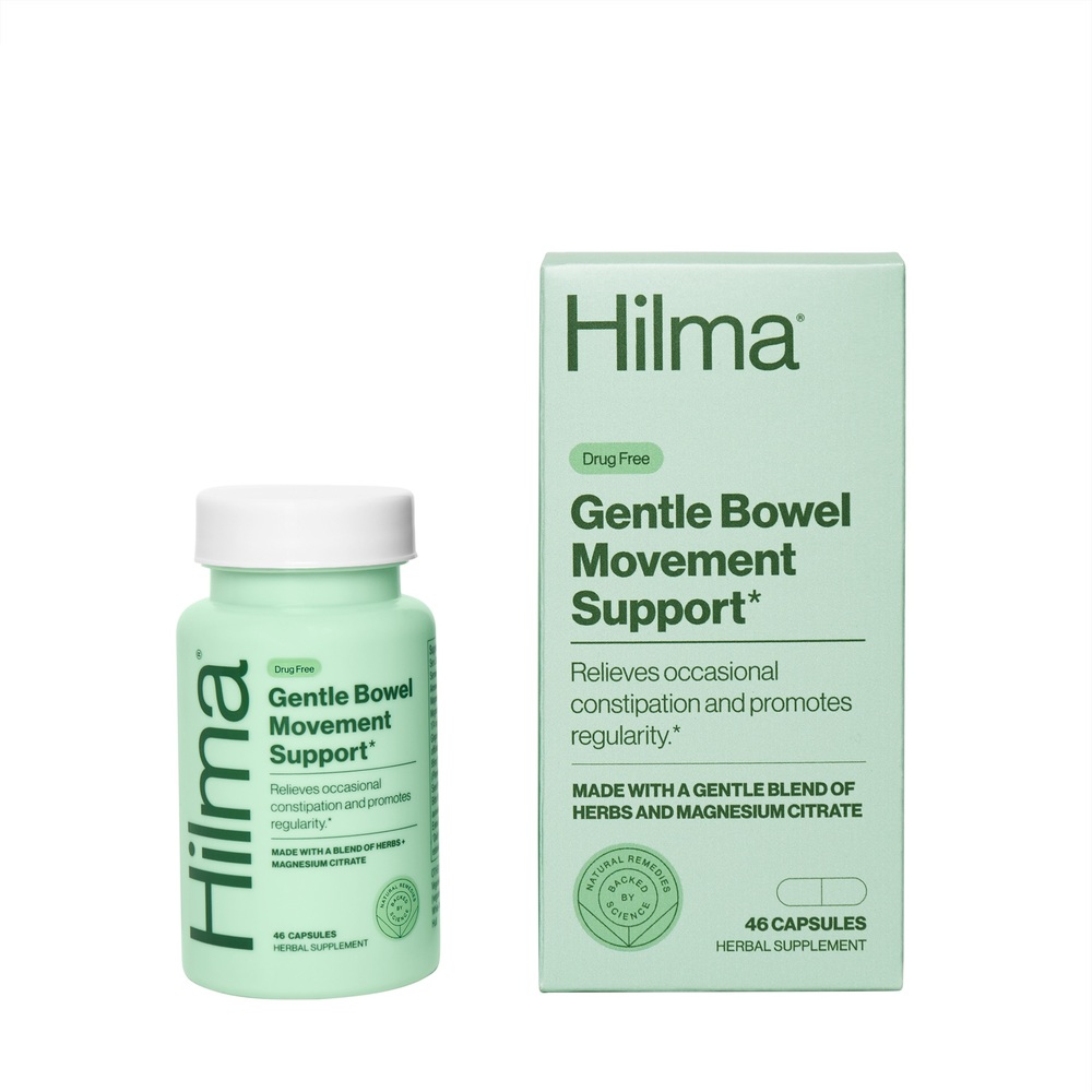 Hilma Gentle Bowel Movement Support Supplement