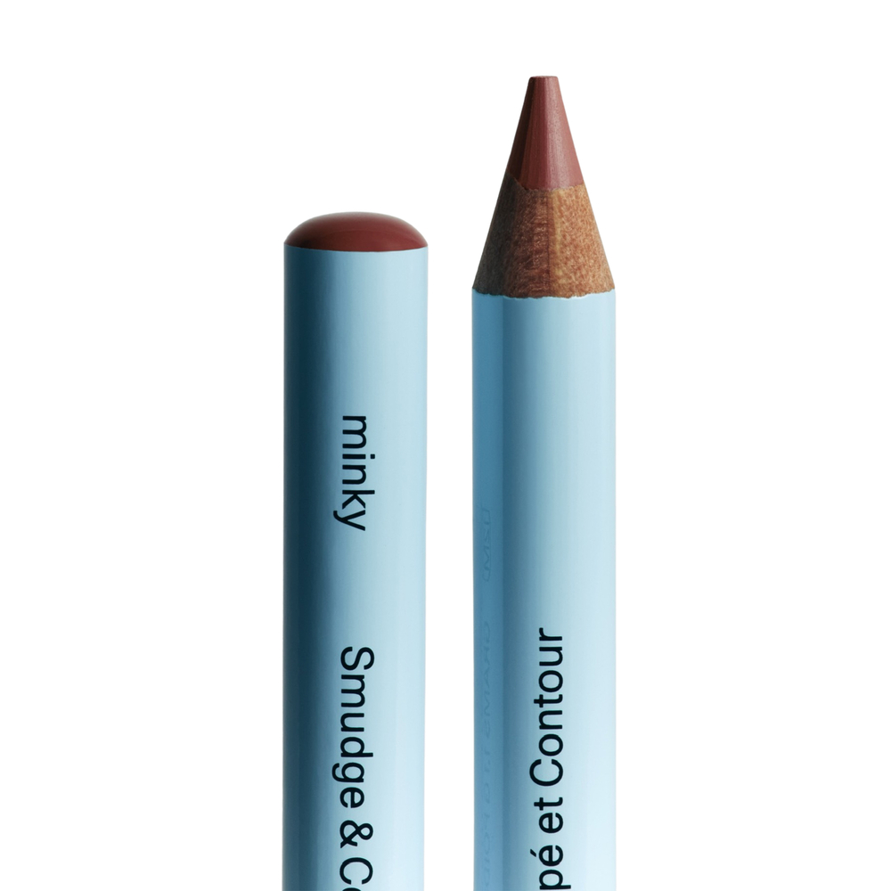 Fara Homidi Smudge And Contour Lip Pencil In Minky