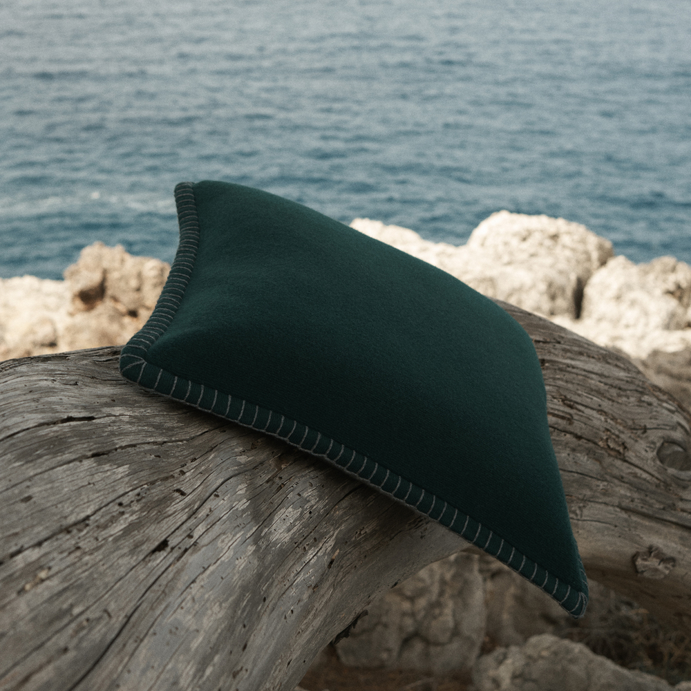 Lisa Yang Amsterdam Cushion In Pine/Grey/Graphite