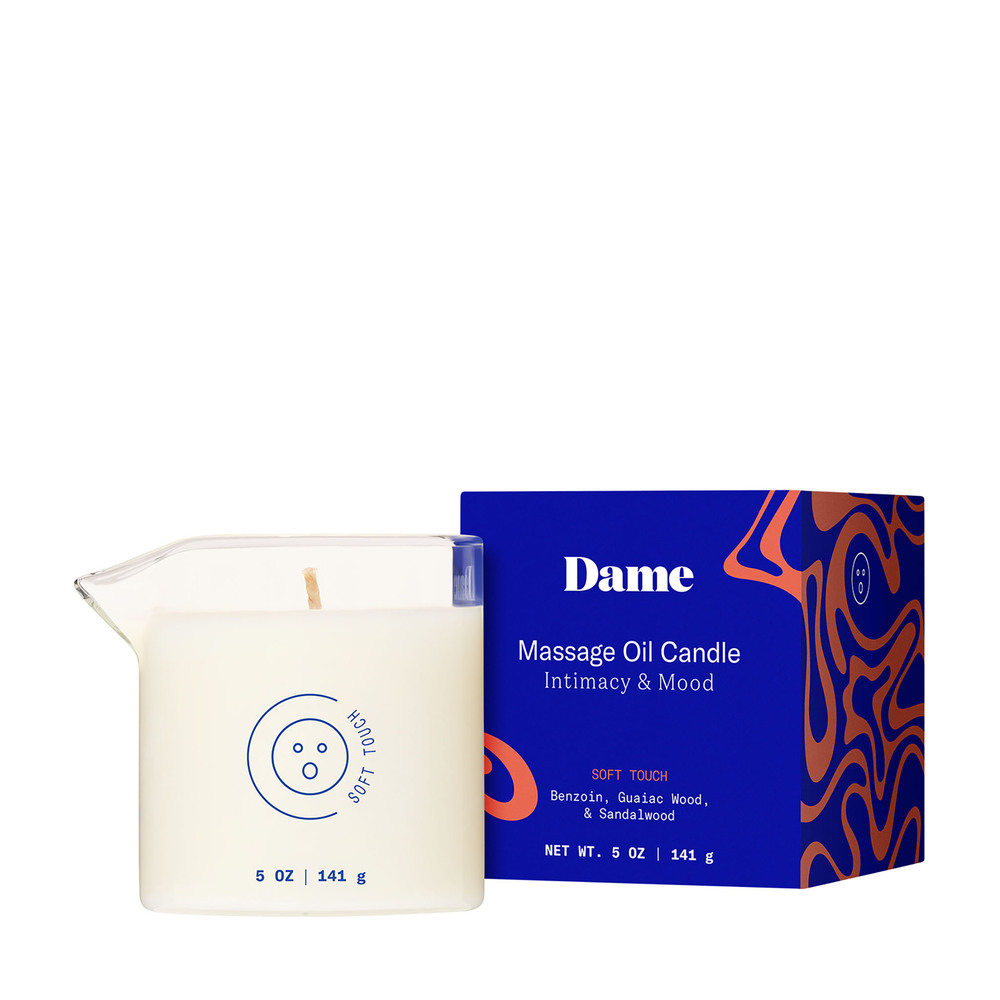 Dame Products Massage Oil Candle