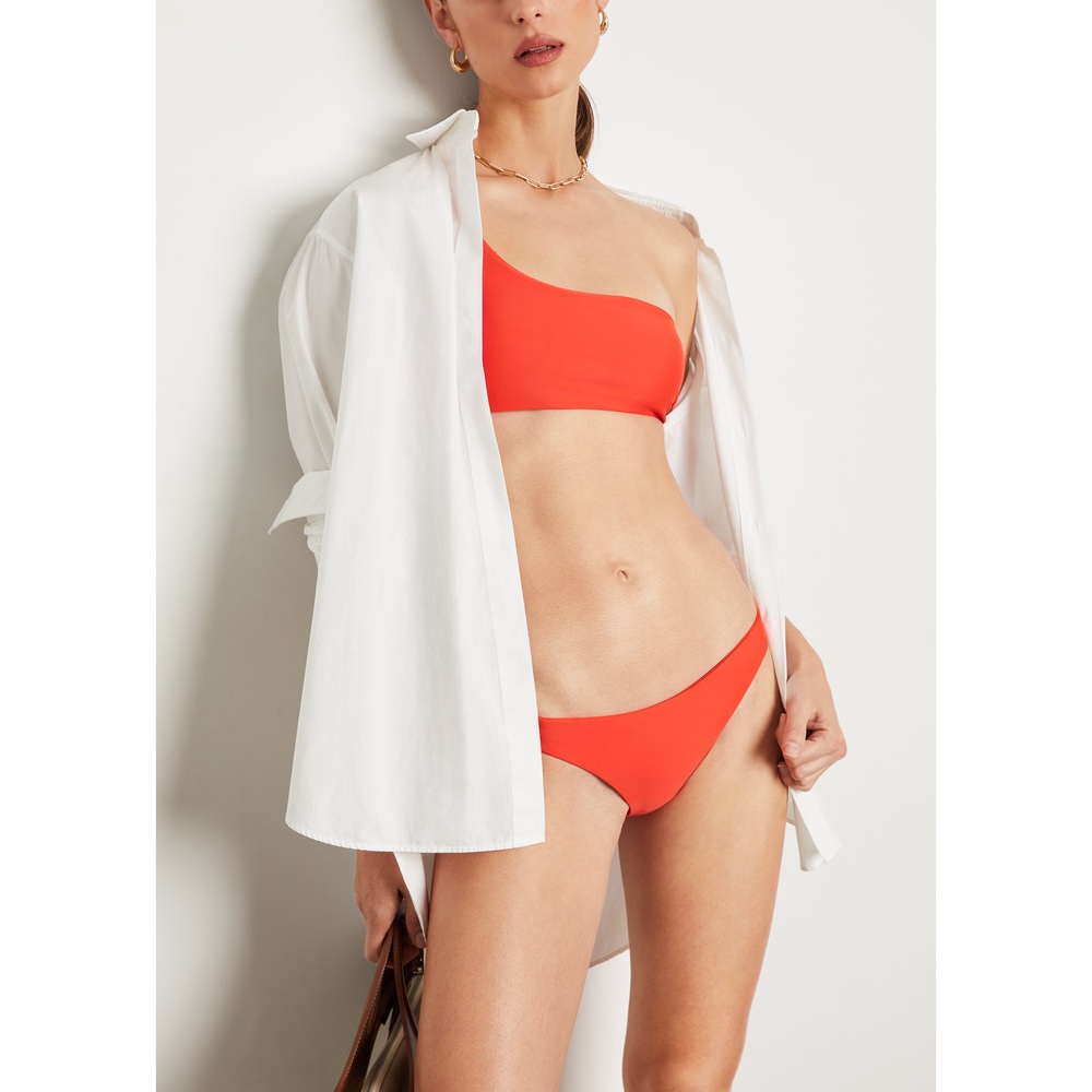 Jade Swim Most Wanted Bottoms In Coral, Medium