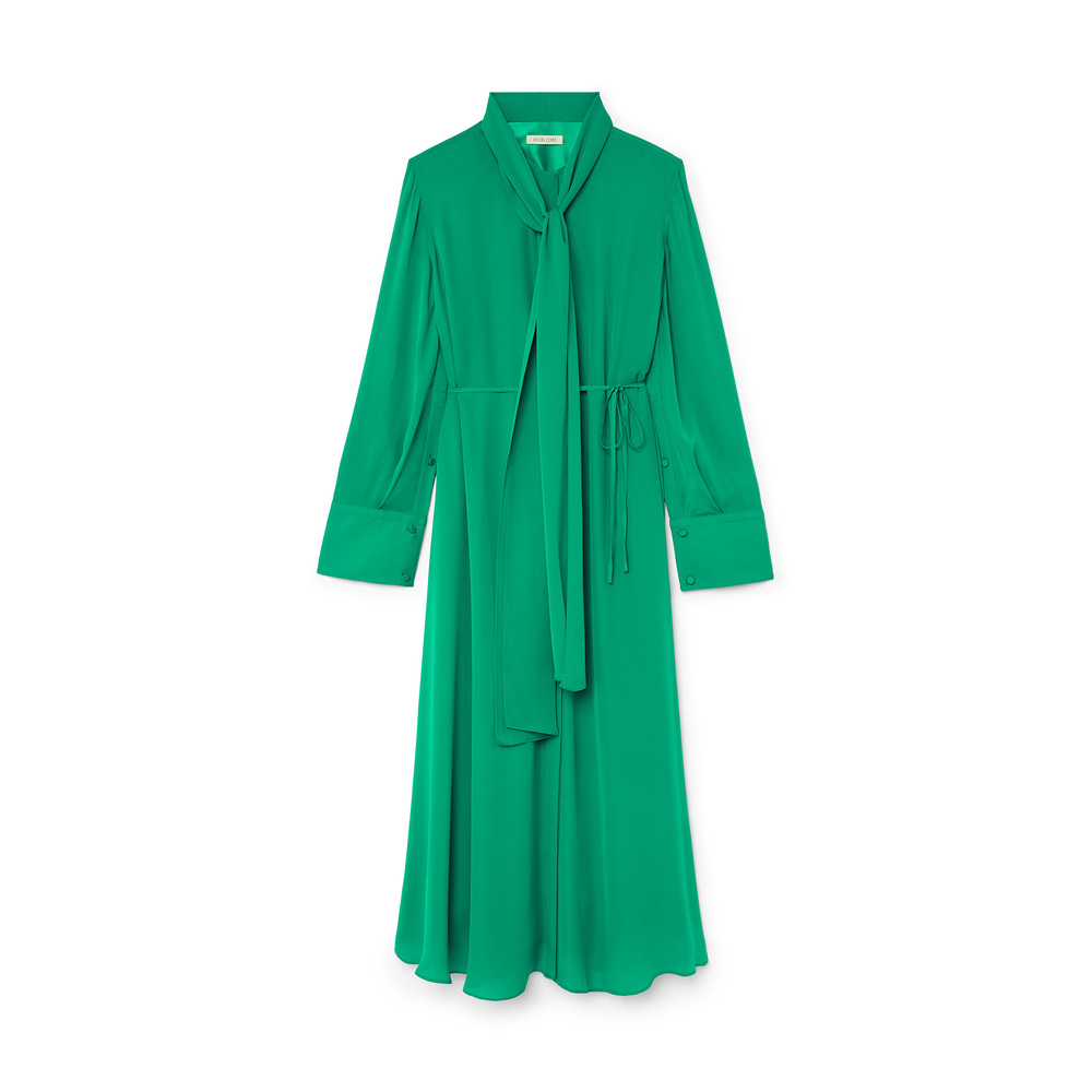 Shop Heirlome Joanna Dress In Emerald