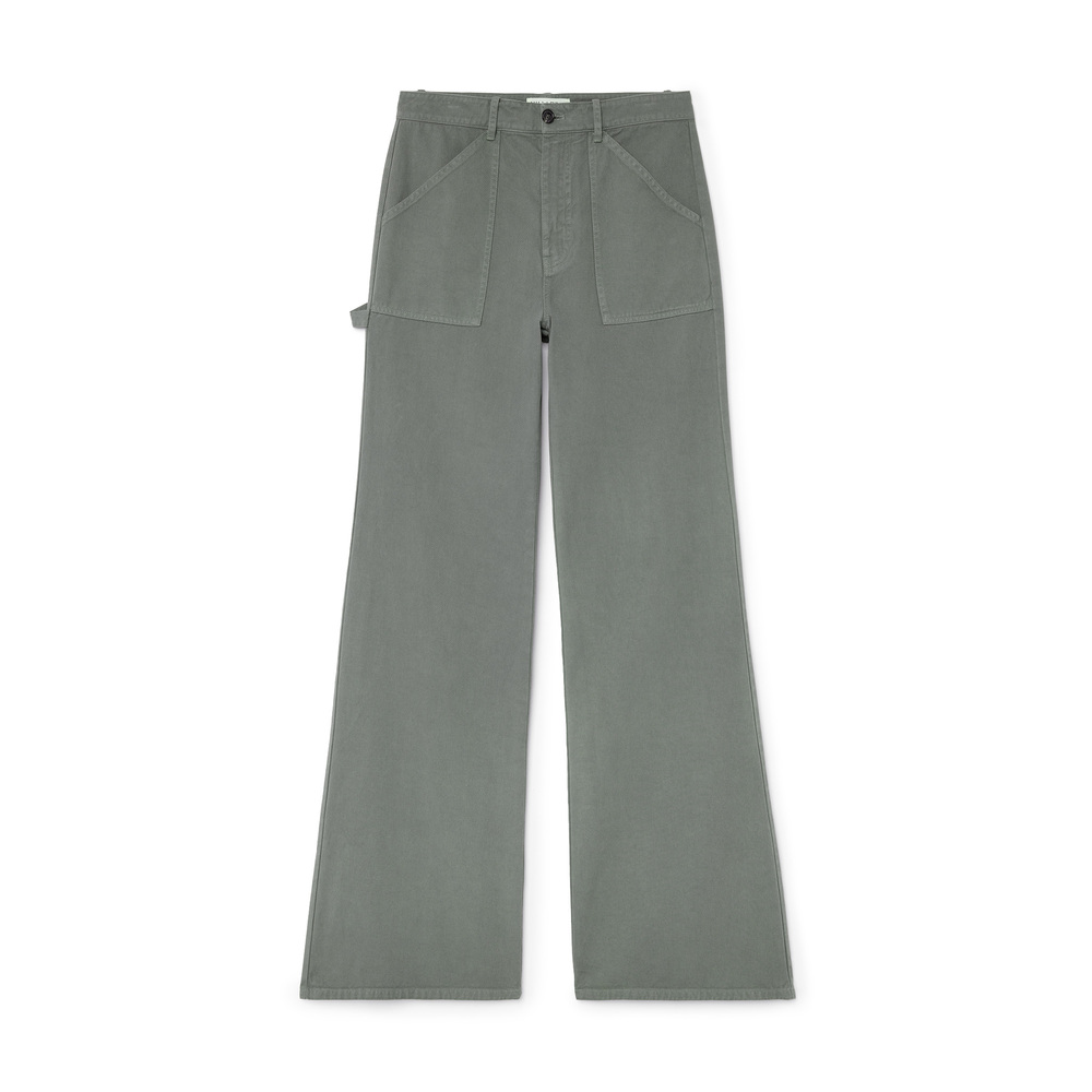 Nili Lotan Quentin Pants In Admiral Green, Size 4
