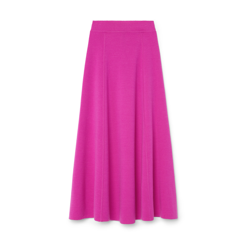 G. Label By Goop Faith Sweater Skirt In Hot Pink