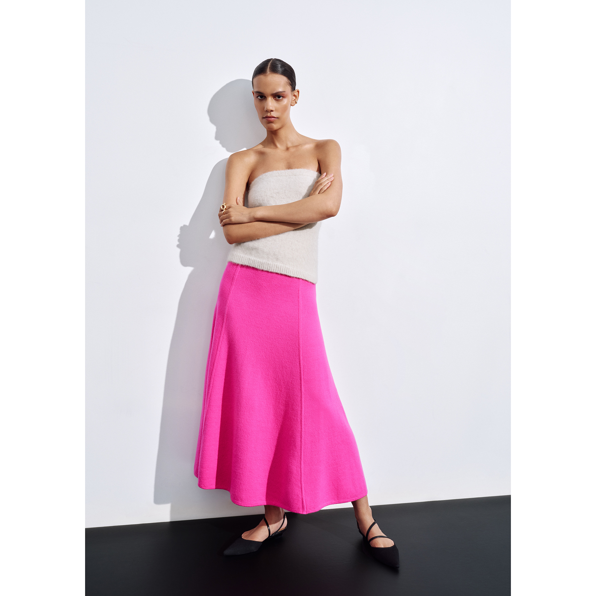 G. Label by goop The Sleek Knit Skirt | goop